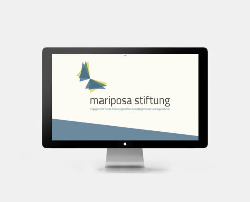 Webseite Mariposa Stiftung