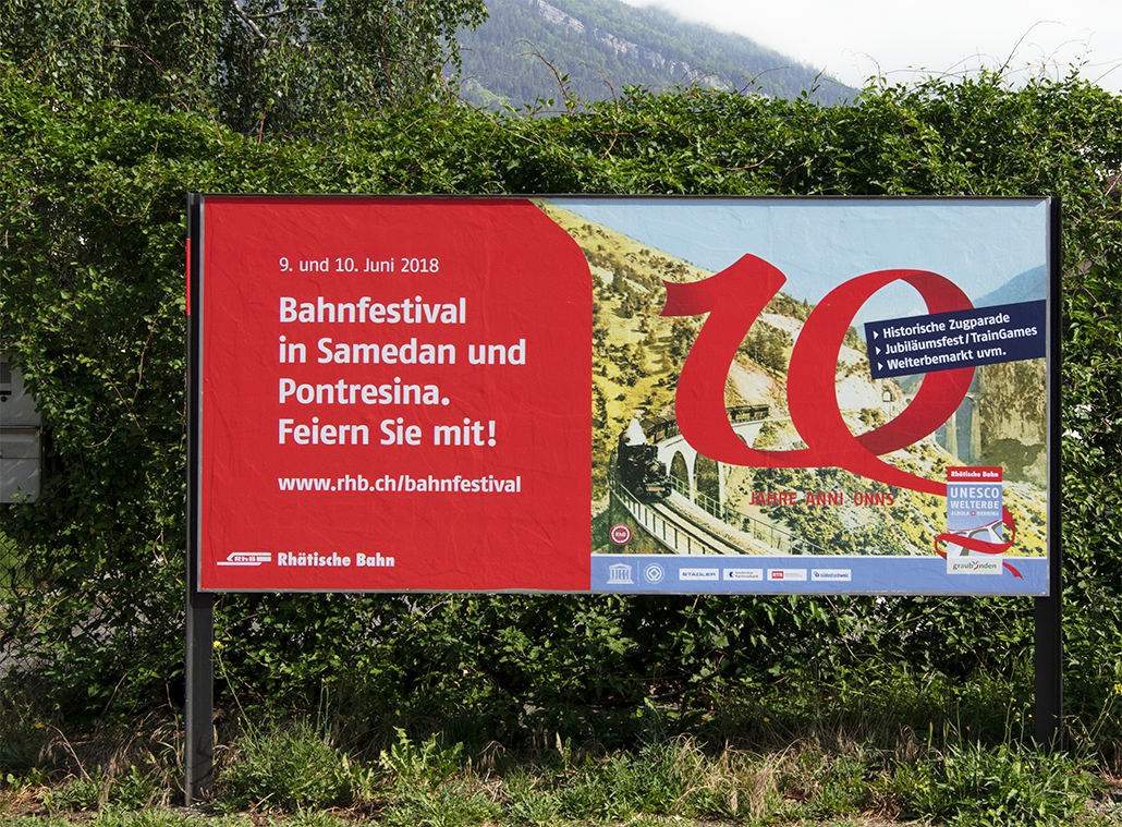 F12 Plakat Bahnfestival