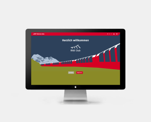 Webseitengestaltung RhB Club
