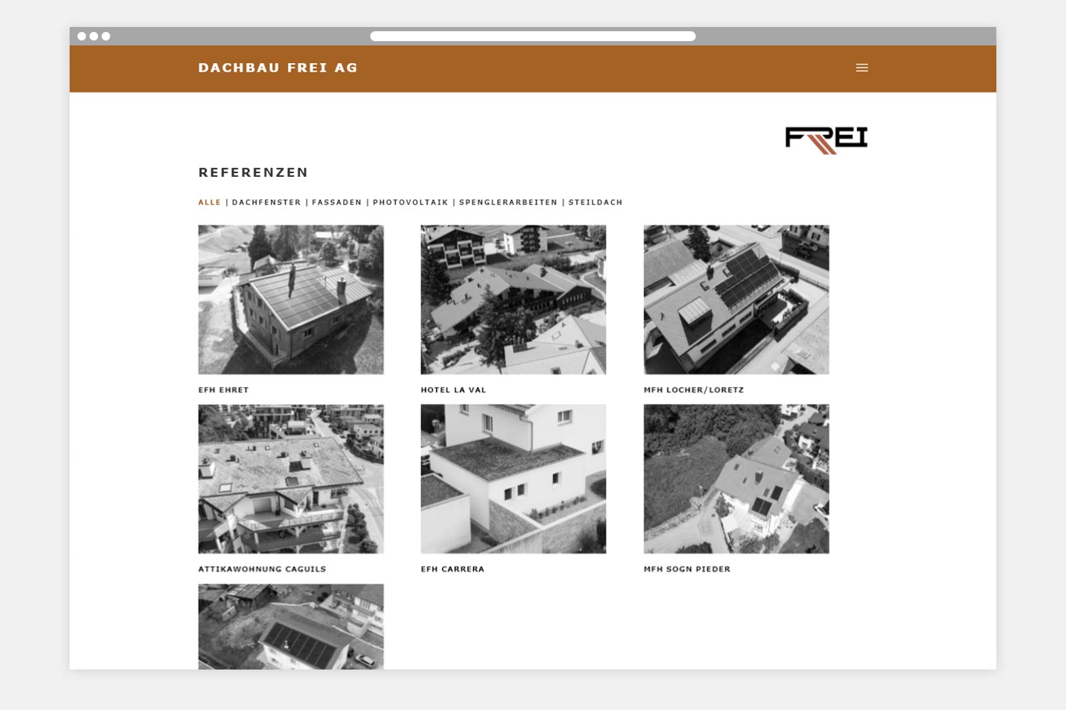 Dachbau Frei Webseite Folgeseite