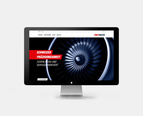 Freymatic Webseite Startseite