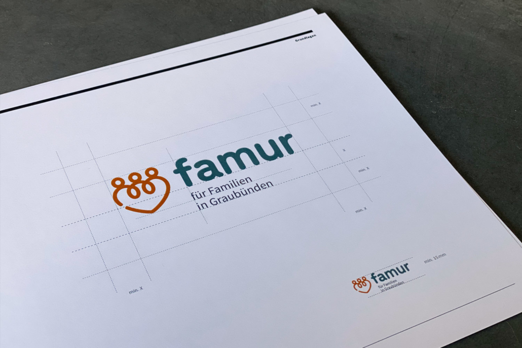 Corporate Design Manual famur | Logo