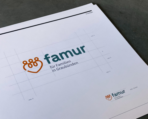 Corporate Design Manual famur | Logo