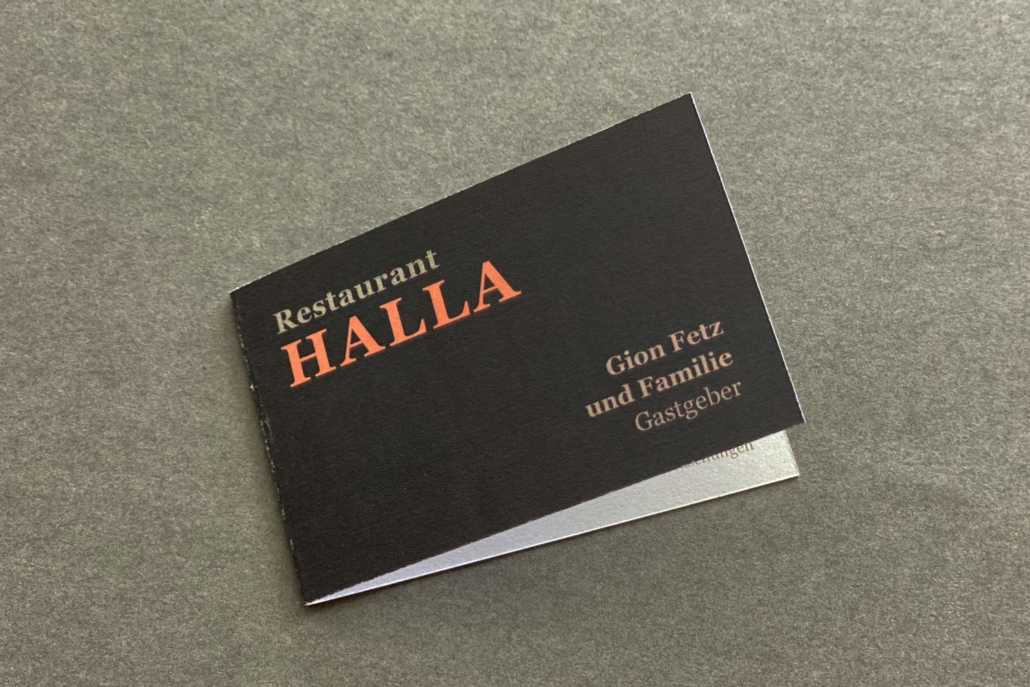 Halla Erscheinungsbild | Visitenkarte