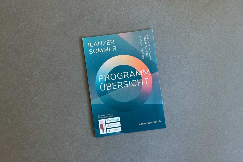 Ilanzer Sommer 2021 Programmübersicht