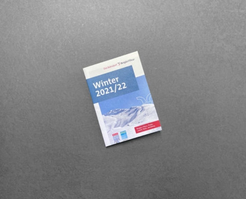 Bergün Filisur Faltkarte Winter 2021/22