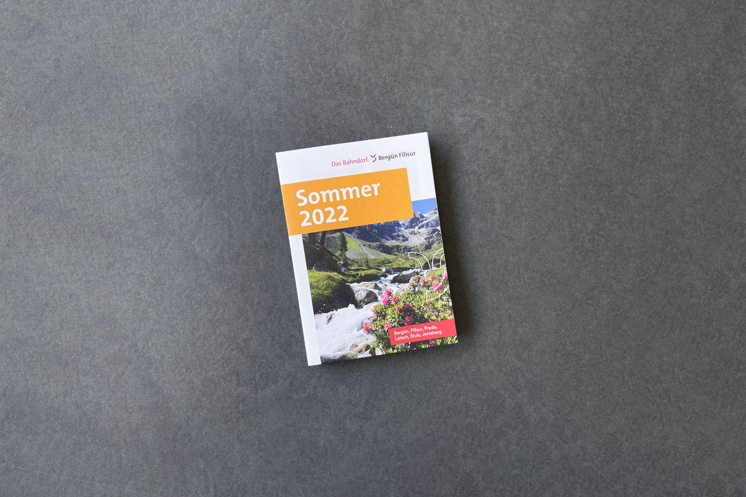 Bergün Sommerfaltkarte 2022